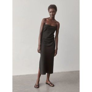 St Agni straight neck dress